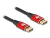 DeLOCK 80604 DisplayPort câble 1 m Noir, Rouge