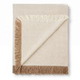 Martina Home Multifunctionele foulard, 80% katoen, 20% polyester, ecru/beige, 300 x 260 cm