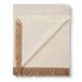 Martina Home Multifunctionele foulard, 80% katoen, 20% polyester, ecru/beige, 300 x 260 cm
