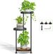 Ibenzoa® Support de plantes en métal - Design d'angle