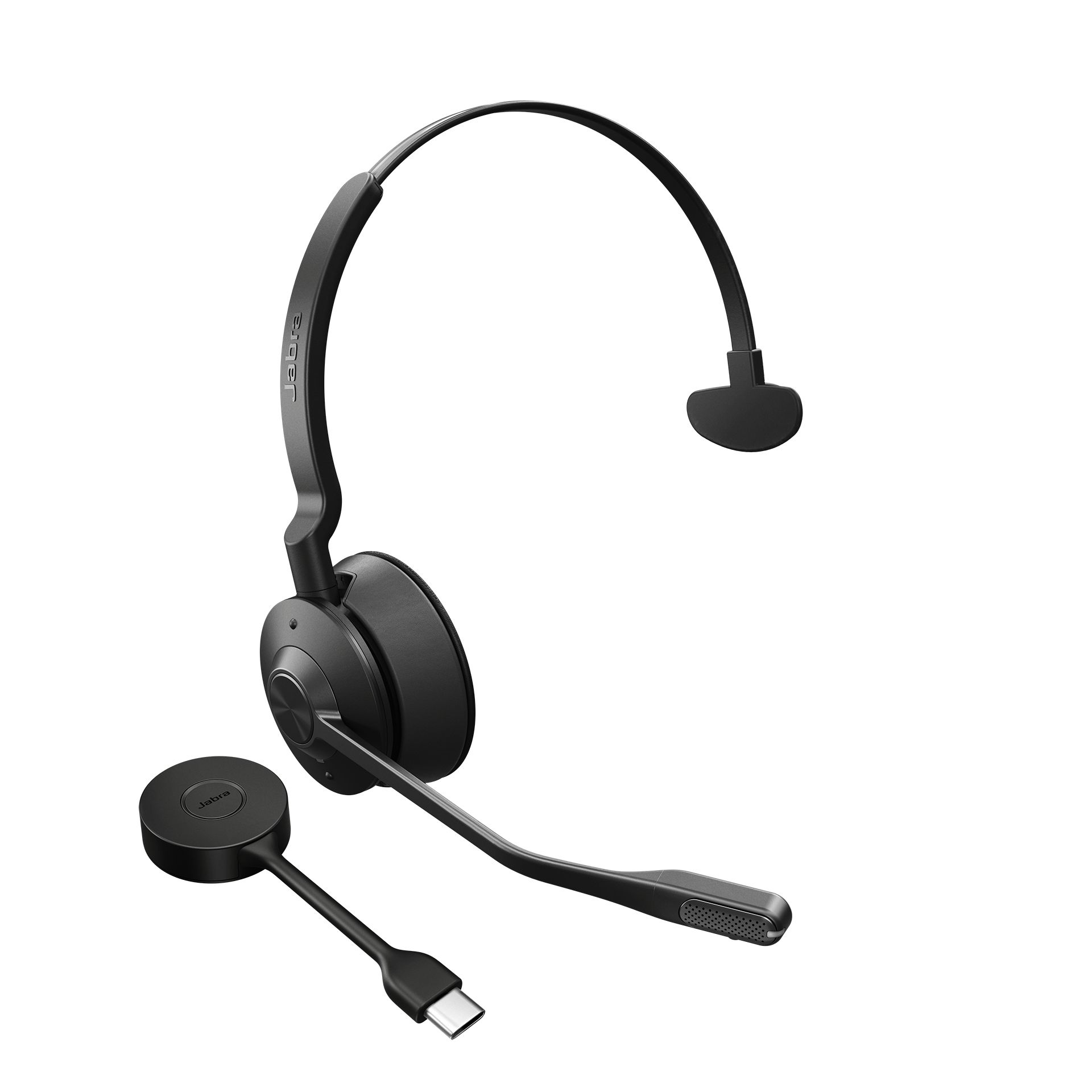 Jabra Engage 55 - Headset - Draadloos - Bluetooth - Mono - Zwart