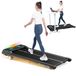 CITYSPORTS Elektrische loopband met verstelbare hellingshoek, 440W, met afstandsbediening, Bluetooth, LED-display, snelheid 1-6 km/u, geschikt voor thuis of op kantoor
