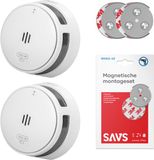 SAVS S10 Rookmelder 2-pack