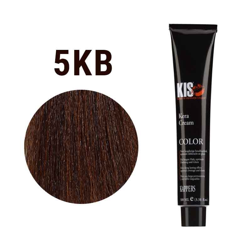 KiS-KiS Haarverf Color KeraCream 5KB Koper Hazelnoot