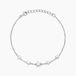 Celesta Bracelet Argent Blanc