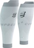Compressport R2 Oxygen Compressietubes en Compressiesokken White/Neble Grey Maat 2