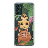 ERT GROUP mobiel telefoonhoesje voor Samsung M13 4G origineel en officieel erkend Disney patroon Simba & Friends 003