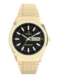 Timex Q Timex Falcon Eye Gouden Toon Case Roestvrij Staal Analoog Horloge