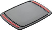 Brund Easy Cut Snijplank 26x20x0.8 cm Zwart/Rood