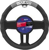 Sparco SPC1111 Universeel Stuurhoes (Ø 38 cm) Zwart Kunstleer