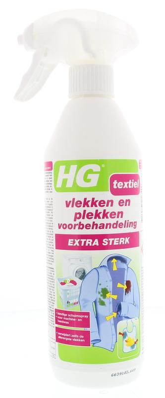HG Vlekken & Plekken Voorbehandelingspray Extra Sterk - 500 ML