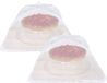 Lunace Coupole anti-insectes/couvre-plat - 4x - blanc - 50 x 50 x 35 cm - pliable