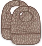 Jollein Slab Waterproof Meadow Chestnut 2-pack