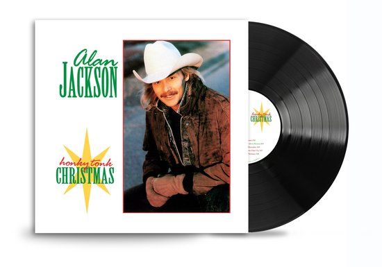 Sony Music Alan Jackson Honky Tonk Christmas LP