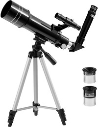Uniprodo Telescoop - Ø 70 mm - 400 mm - statief statief