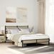 Maison Exclusive - Sommier sans matelas Chêne Sonoma 140x190 cm Matériau dérivé du bois