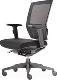 BenS 807-Synchro-3 Ergonomische Bureaustoel - Mesh - Zwart