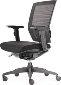 BenS 807-Synchro-3 Ergonomische Bureaustoel - Mesh - Zwart
