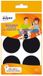 Avery ARDO30, Zwart, Rond, Verwijderbaar, A6, 5 stuk(s), 4,8 cm