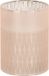 Home & Styling bougie LED de luxe - en verre - blanc chaud - D7,5 x H10 cm