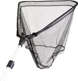 X2 R+B B.V. X2 Telescoop Schepnet - 60x60 cm - 250 cm - Aluminium - Zwart