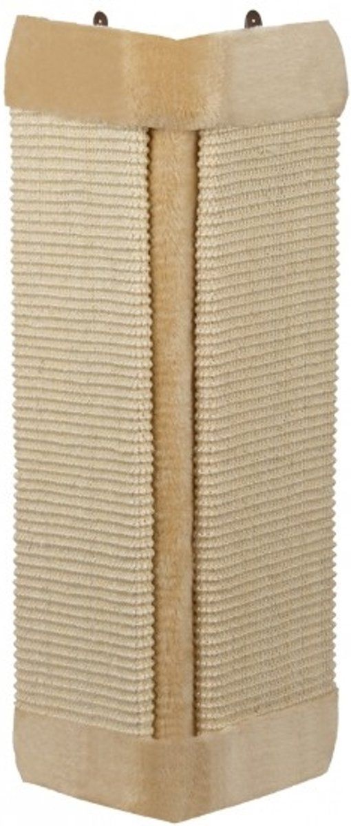 Nobby Hoekkrabplank - Sisal en Pluche - Beige - 61 x 32 cm