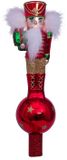 Vondels Pointe de sapin - Casse-noisette Verre 22.5cm Rouge 1 Pièce
