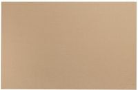 Exacompta 8x Onderlegger in stevig karton OfficeByMe 57,5x37,5 cm - Beige