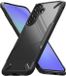Ringke Fusion X | Hoesje Geschikt voor Samsung Galaxy A56 / A36 | Back Cover | Militaire Standaard | Zwart