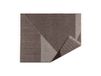 NJRD Plaid en laine Stripes 130x185 cm Marron