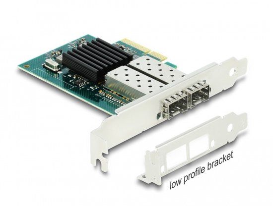 Delock PCI Express x4 Card 2 x SFP Gigabit LAN i82576
