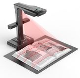 Merkloos Boekscanner A3 24 MP OCR-documentscanner Windows, macOS en Linux