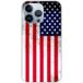 Apple iPhone 13 Pro Siliconen hoesje Amerikaanse vlag