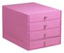 RHODIA 318961C - Ladenbox met 4 Laden Lila