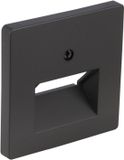 Berker Q1 centraalplaat - telefoon/data - 2 x 8-polig - antraciet