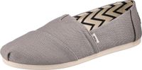 TOMS Instappers 'ALPARGATA' blauw / taupe / zwart / wit