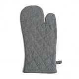Gant de cuisine en coton, gris foncé chiné