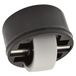 WAGNER Soft zwenkwiel/boorrol ROLLER-MINI - diameter Ø 27 mm, behuizing kunststof zwart Ø37/36 x 15/14 mm, metalen stift, draagkracht 50 kg - Made in Germany - 01703701