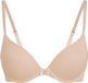 Hunkemöller Voorgevormde push-up BH plunge - beige - Maat B70