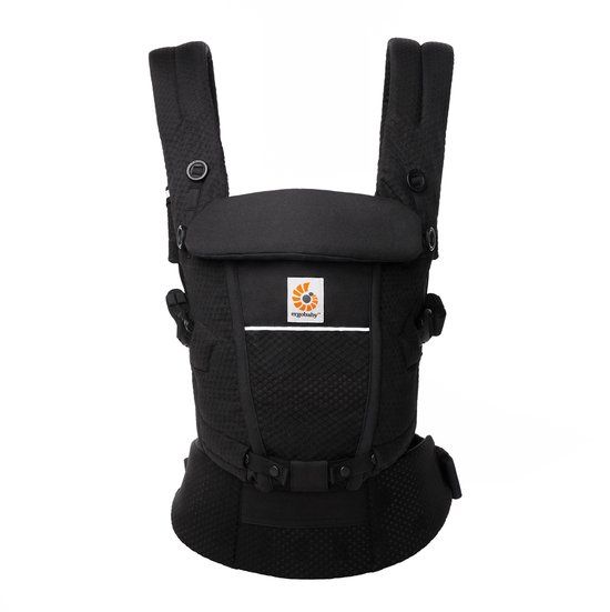 Ergobaby Adapt Soft Flex Mesh Draagzak - Onyx Black