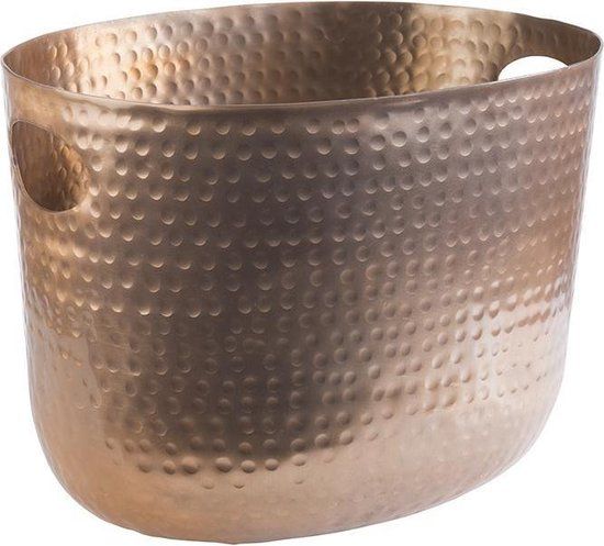 APS-Germany Wijnkoeler - IJsemmer - Champagne Emmer - Champagnekoeler - Drankenkoeler - Aluminium - Koper look - 7 Liter