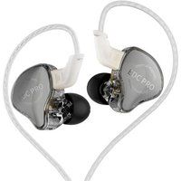Hoofdtelefoon SZSMART KZ EDC PRO HIFI met grijze curve (in-ear - gevoeligheid 108db - zilverlijn)