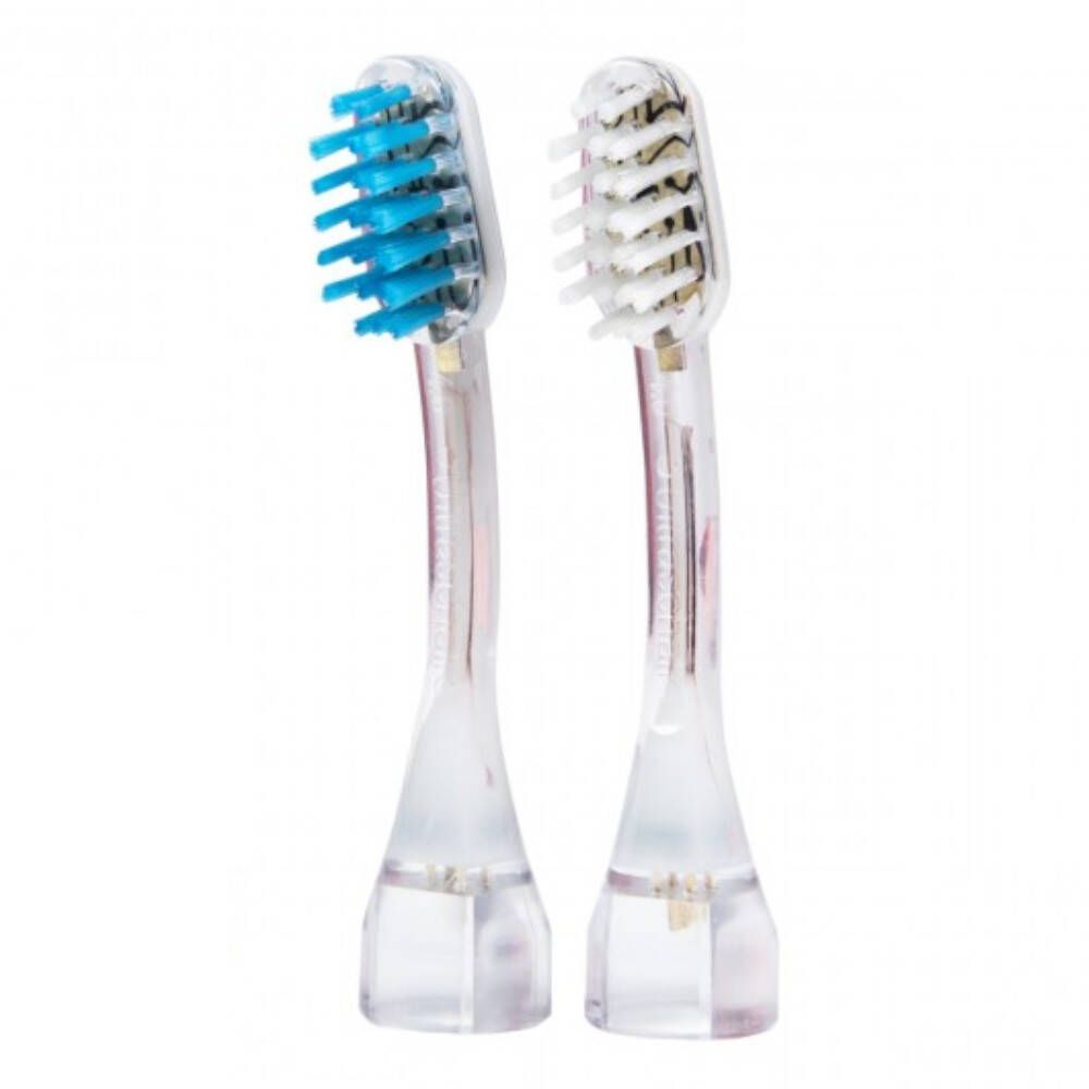 Emmi-Dent Ultrasonic Opzetborstels PM2 Platinum - 2 stuks