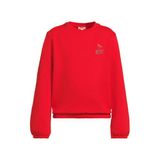 Orange Stars sweater met backprint - rood