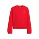 Orange Stars sweater met backprint - rood