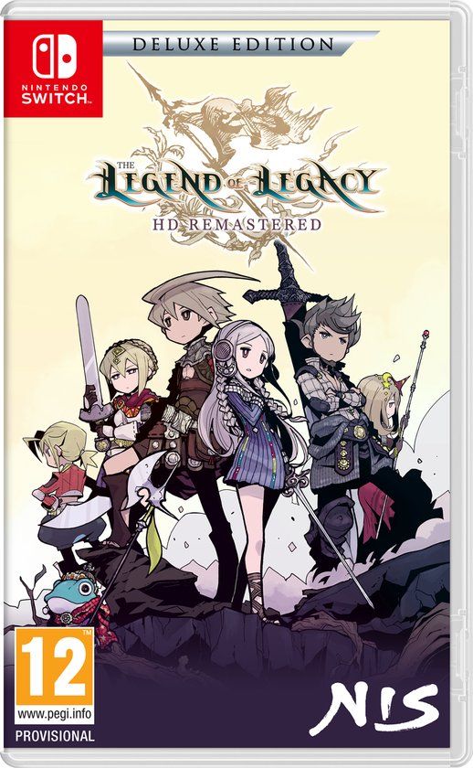 The Legend of Legacy HD Remastered - Deluxe Edition - Nintendo Switch - PAL