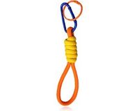 LGT JWLS Lookinggoodtoday Fluorescerende Lanyard Strap Voor Sleutels - Oranje Geel Blauw