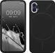kwmobile telefoonhoesje geschikt voor Nothing Phone (1) - Hoesje met siliconen coating - Smartphone case in zwart