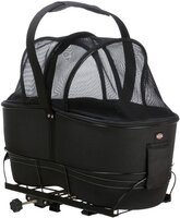 Trixie Dierenartikelen Trixie Fietsmand Bagage Drager Breed - Zwart - 60x29x49 cm