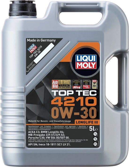 Liqui Moly Top Tec 4210 0W-30 5L